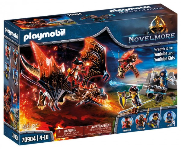 PLAYMOBIL-ΔΡΑΚΟ- ΕΠΙΘEΣΗ ΣΤΟ NOVELMORE