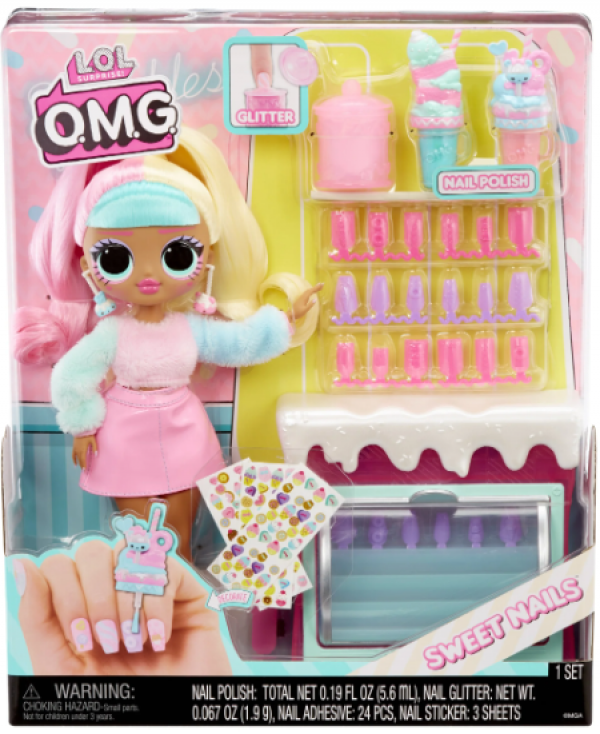 L.O.L. SURPRISE OMG STUDIO ΝΥΧΙΩΝ SWEET NAILS™ ΚΟΥΚΛΑ CANDYLICIOUS