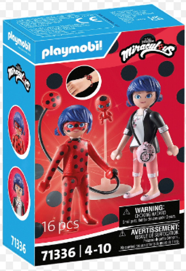 PLAYMOBIL-MIRACULOUS: MARINETTE & LADYBUG (MT)