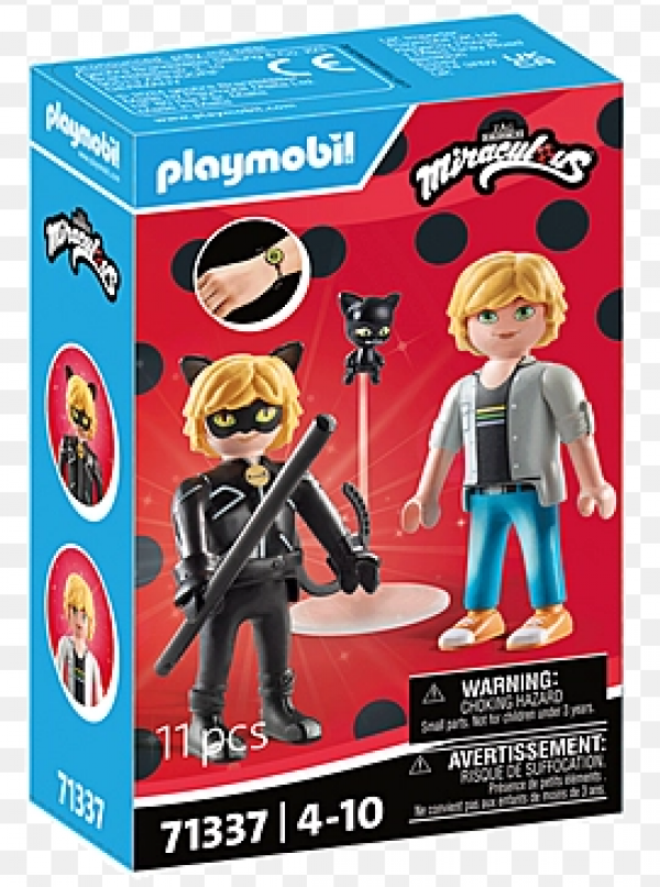 PLAYMOBIL-MIRACULOUS: ADRIEN & CAT NOIR (MT)