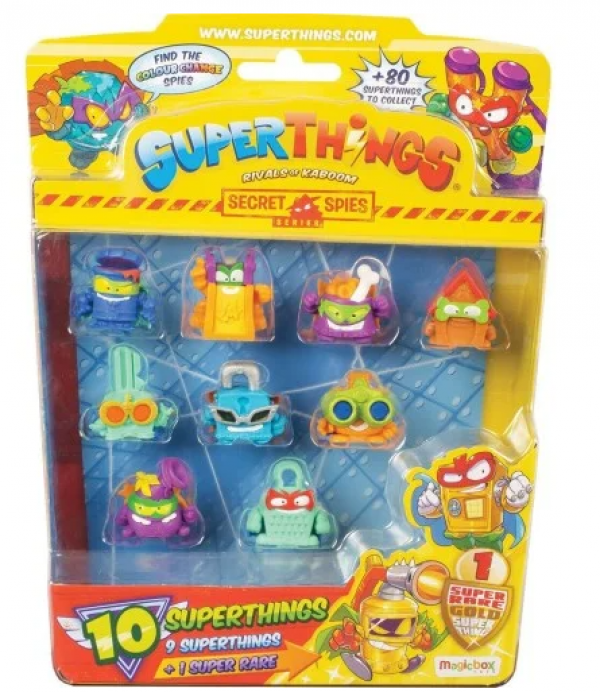 SUPERTHINGS SECRET SPIES BLISTER 9+1 ΦΙΓΟΥΡΕΣ (ΚΙΝΑ)