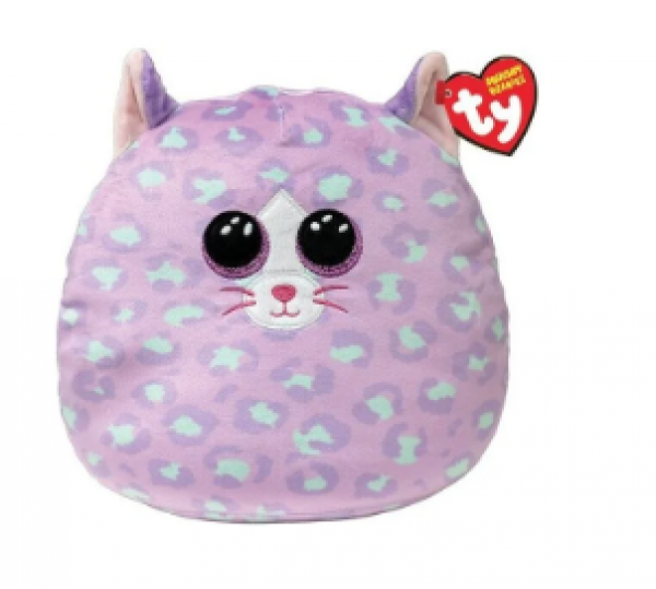 SQUISHY BEANIES - ΓΑΤΑ 25ΕΚ. (ΚΙΝΑ)