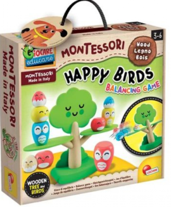 MONTESSORI BABY WOOD TREE BALANCING