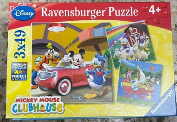 ΠΑΖΛ 3χ49 τεμ.MICKEY MOUSE (ΤΣΕΧΙΑ)