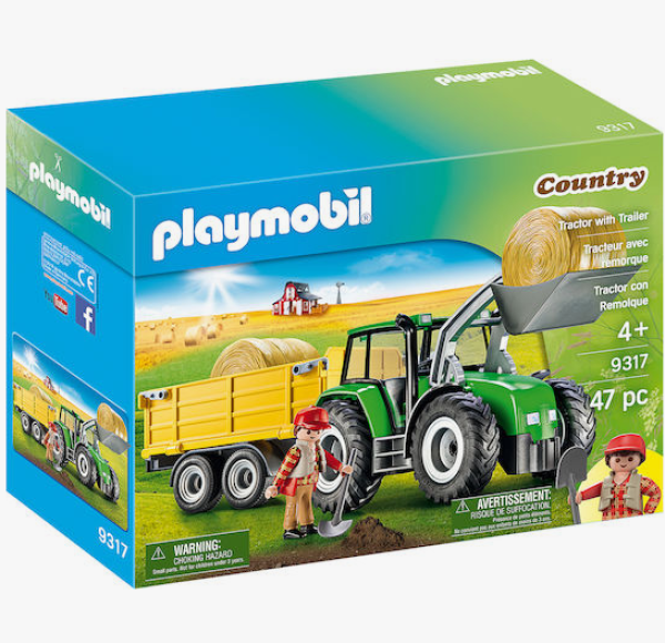 PLAYM-ΤΡΑΚΤΕΡ ΜΕ ΡΥΜΟΥΛΚΟΥΜΕΝΗ ΚΑΡΟΤΣΑ (DE)
