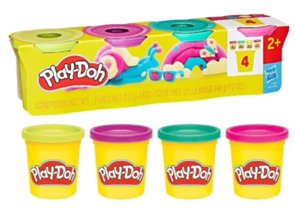 PLAY-DOH CLASSIC 4 PACK (ΤΟΥΡΚΙΑ)