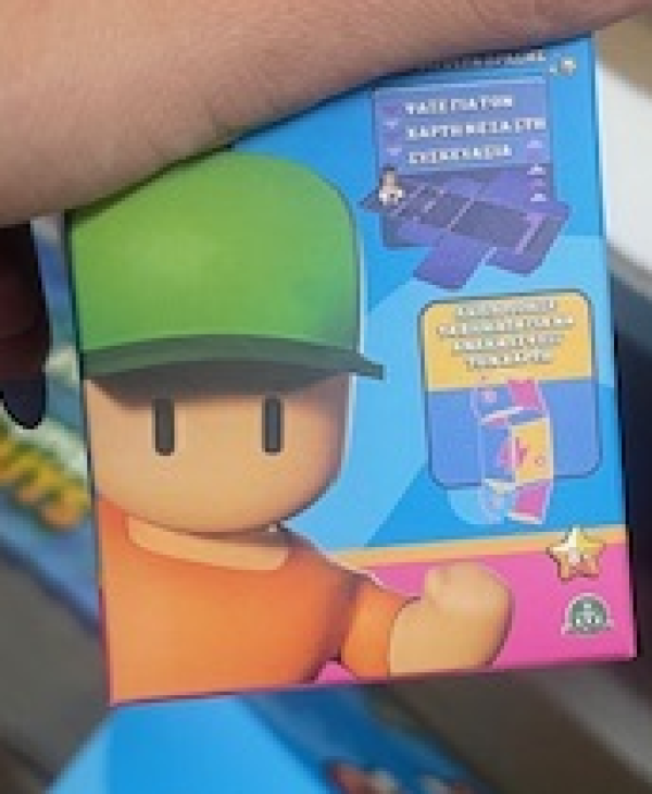 STUMBLE GUYS MYTHIC ΜΙΝΙ ΦΙΓ.ΔΡΑΣΗΣ 8εκ.BLIND BOX-ΣΤΑΝΤ 24τεμ.(KINA)