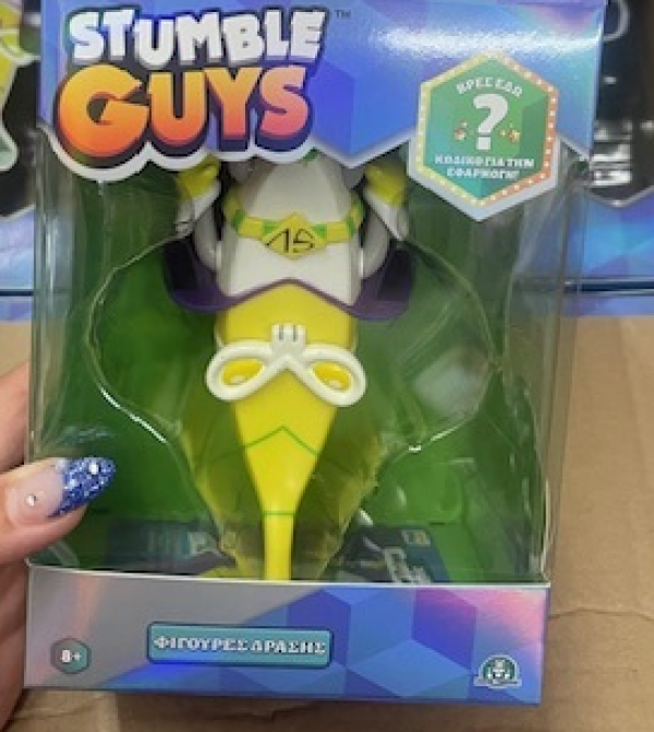 STUMBLE GUYS MYTHIC 1 ΦΙΓ.ΔΡΑΣΗΣ 11,5εκ.& ΚΩΔΙΚΟ WINDOW BOX (KINA)