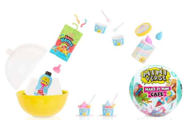 MINIVERSE FOOD-MAKE IT MINI CAFE S5 ASST-ΣΤΑΝΤ 24τεμ.(ΟΛΛΑΝΔΙΑ)