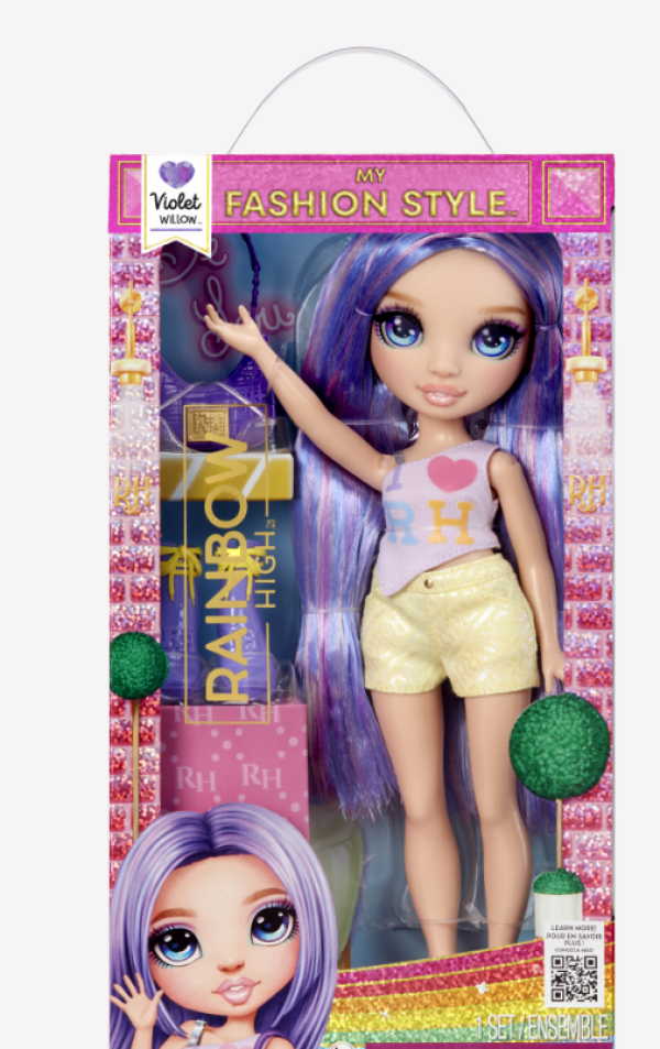 RAINBOW HIGH MY FASHION ΚΟΥΚΛΑ ΜΟΔΑΣ VIOLET (ΟΛΛΑΝΔΙΑ)