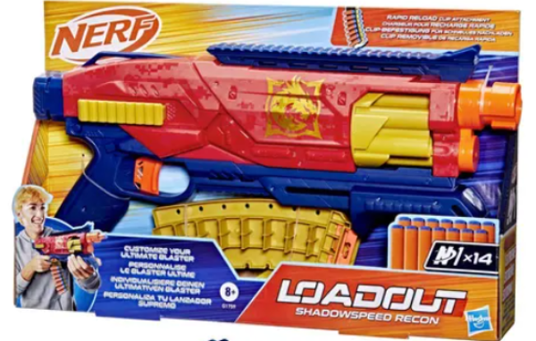 NERF LOADOUT SHADOWSPEED RECON (KINA)