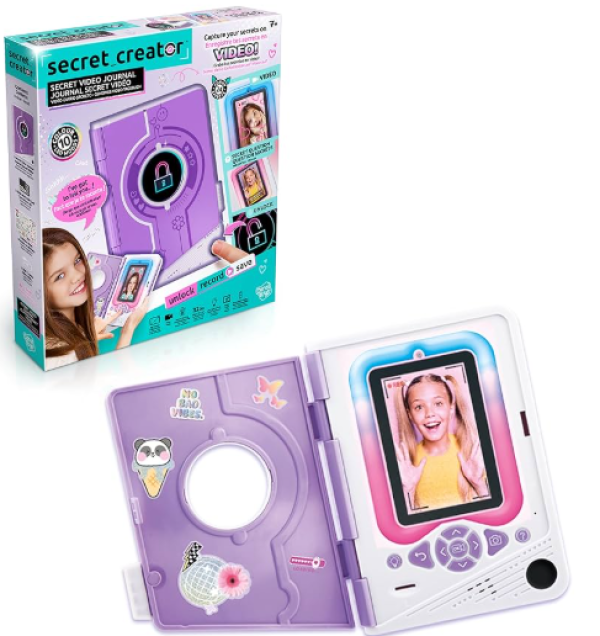 VIDEO DIARY-ΗΛΕΚΤΡΟΝΙΚΟ ΗΜΕΡΟΛΟΓΙΟ SECRET CREATOR (KINA)