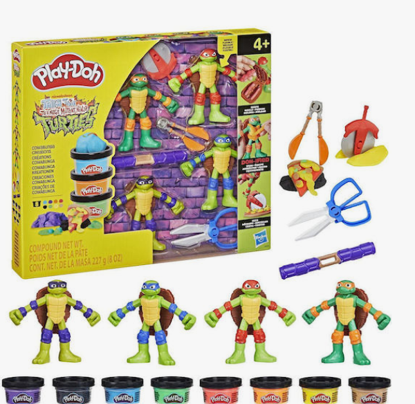 PLAY-DOH TMNT COWABUNGA CREATIONS (KINA)