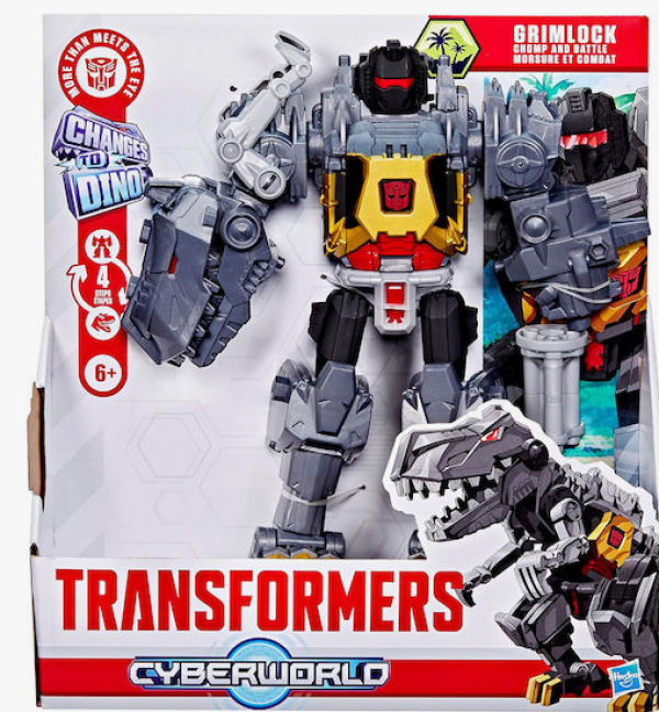 TRANSFORMERS CYBERWORLD CHOMP & BATTLE GRIMLOCK (BIETNAM)