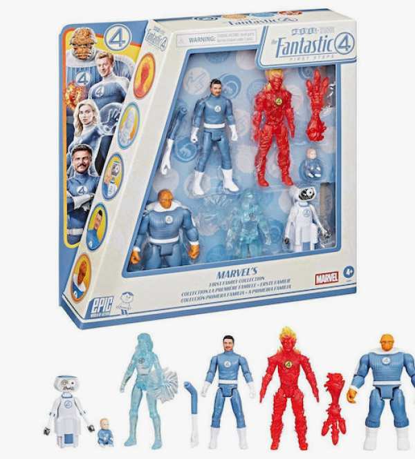 FANTASTIC FOUR F4 EPIC FIGURE MULTIPACK (KINA)