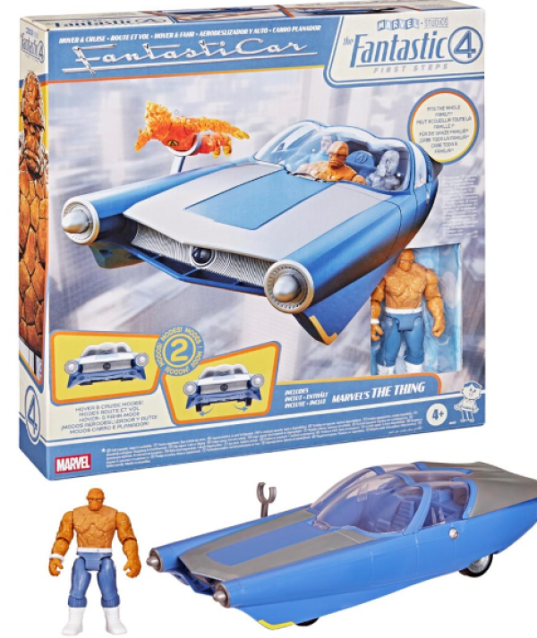 FANTASTIC FOUR F4 4IN VEHICLE AND FIGURE (KINA)