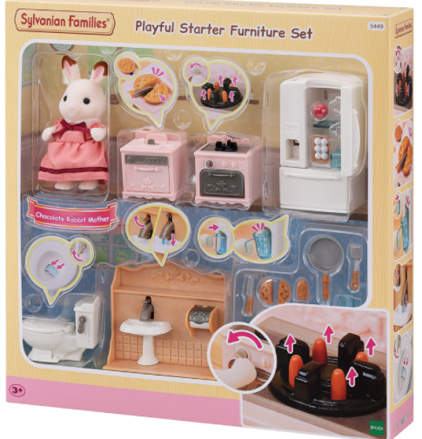 SYLVANIAN ΒΑΣΙΚΟ ΣΕΤ ΕΠΙΠΛΩΝ (ΔΙΑΔΡΑΣΤΙΚΟ)