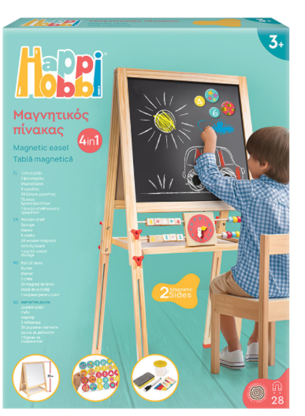HAPPIHOBBI MAGNET ΕΠΙΔΑΠΕΔΙΟΣ ΠΙΝΑΚΑΣ (ΚΙΝΑ)