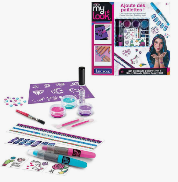 3 IN 1 ULTIMATE GLITTER BEAUTY SET
