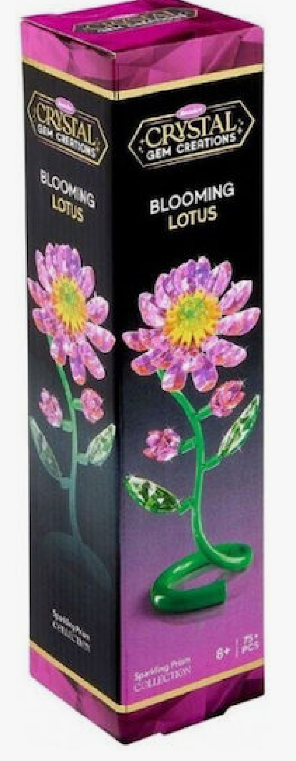 CRYSTAL GEM SINGLE LOTUS BOUQUET