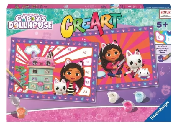 ΠΑΙΧΝ.ΚΑΤΑΣΚΕΥΗ Creart junior GABBYS DOLLHOUSE (ΤΣΕΧΙΑ)