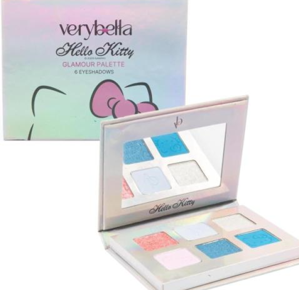 VERY BELLA H.KITTY ΣΚΙΕΣ GLAMOUR PALETTE CDU 12τεμ.(KINA)