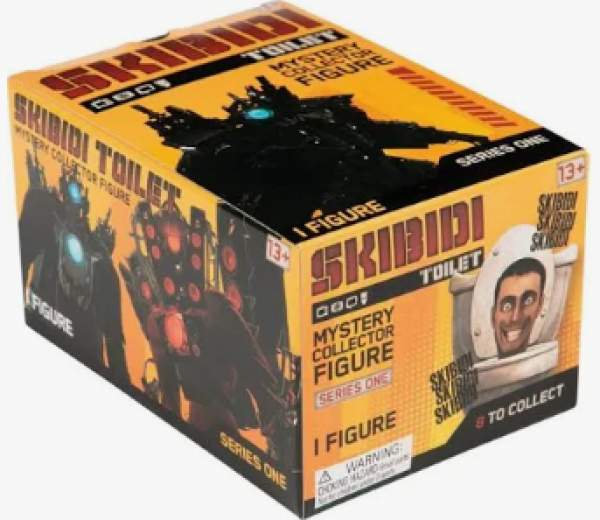 SKIBIDI TOILET ΣΥΛΛΑΚΤΙΚΗ ΦΙΓΟΥΡΑ ΜΟΝΗ ΣΥΣΛΕΥΑΣΙΑ (ΚΙΝΑ)