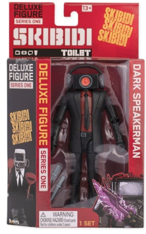 SKIBIDI TOILET ΣΥΛΛΕΚΤΙΚΗ ΦΙΓΟΥΡΑ ΜΟΝΗ ΣΥΣΚΕΥΑΣΙΑ 15εκ.(ΚΙΝΑ)