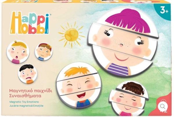 HAPPIHOBBI MAGNET ΣΥΝΑΙΣΘΗΜΑΤΑ  (ΚΙΝΑ)