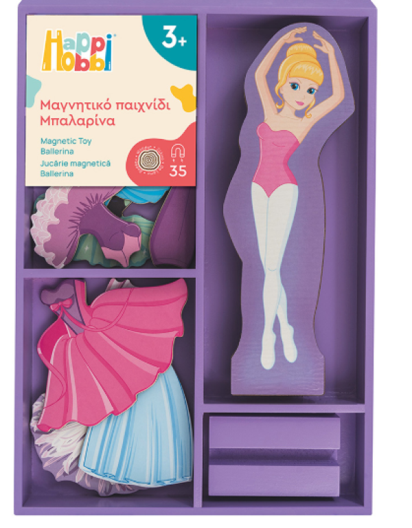 HAPPIHOBBI MAGNET SWEET BALLERINA (ΚΙΝΑ)