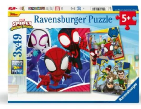 ΠΑΖΛ 3χ49 τεμ.SPIDEY & FRIENDS (ΤΣΕΧΙΑ)