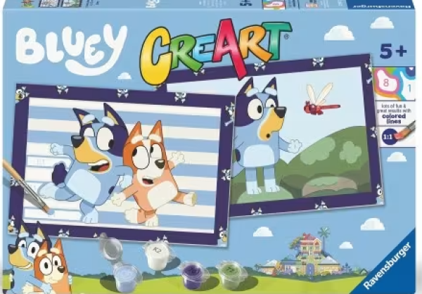 ΠΑΙΧΝ.ΚΑΤΑΣΚΕΥΗ CREART JUNIOR BLUEY (ΤΣΕΧΙΑ)