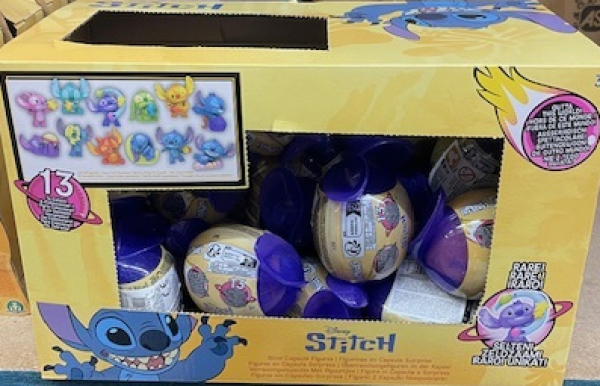 STITCH MINI ΚΑΨΟΥΛΕΣ ΔΙΑΣΤΗΜΑ ΣΕ ΣΤΑΝΤ 24 τεμ.(ΚΙΝΑ)
