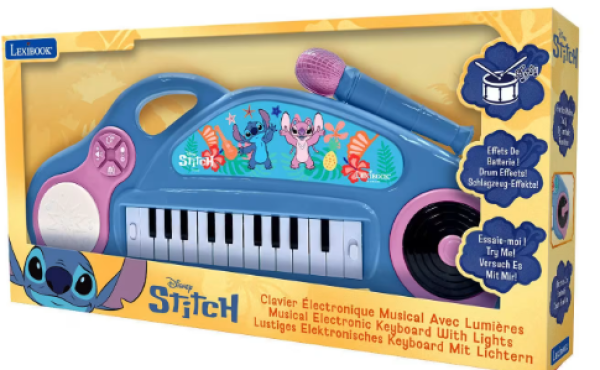 STITCH ΗΛΕΚΤΡΟΝΙΚΟ ΠΛΗΚΤΡΟΛΟΓΙΟ ΜΕ ΦΩΤΑ & ΗΧΟΥΣ