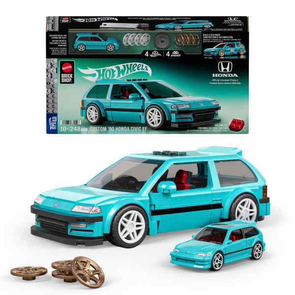 HOT WHEELS SPEED-90 HONDA CUSTOM CIVIC EF