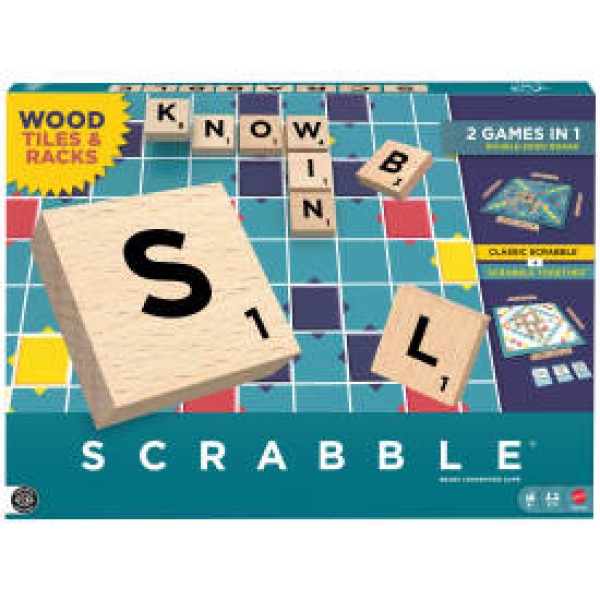 ΝΕΟ SCRABBLE ΜΕ ΞΥΛΙΝΑ ΓΡΑΜΜΑΤΑ