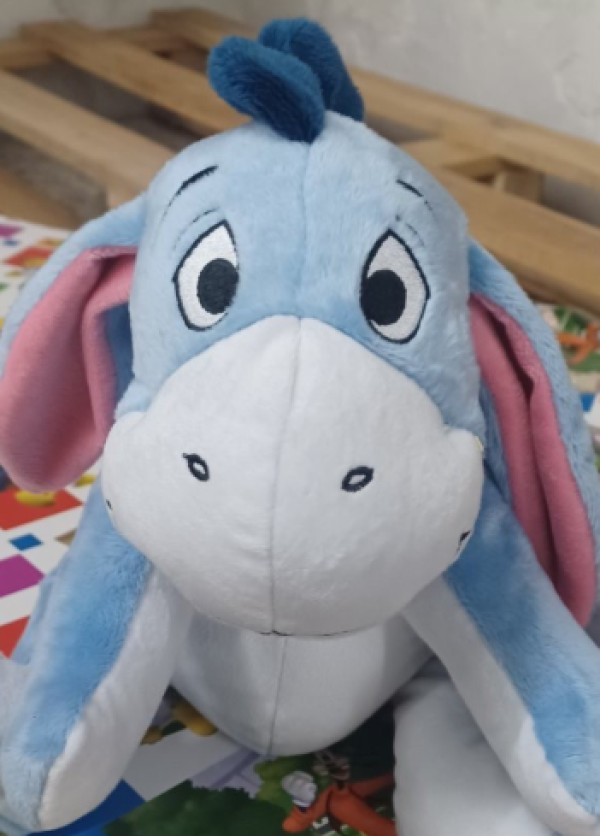 ΧΝΟΥΔΩΤΟ DISNEY EEYORE 25εκ.(ΚΙΝΑ)