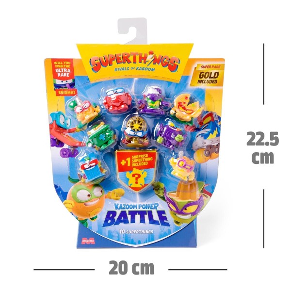 SUPERTHINGS KAZOOM  POWER BATTLE BLISTER 9+1 ΦΙΓΟΥΡΕΣ (ΚΙΝΑ)