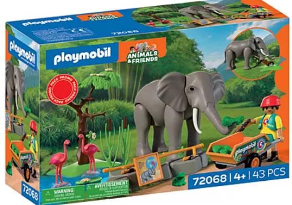 PLAYM-ΦΡΟΝΤΙΣΤΗΣ ΖΩΟΛΟΓΙΚΟΥ ΠΑΡΚΟΥ ΜΕ ΕΛΕΦΑΝΤΑ & ΦΛΑΜΙΝΓΚΟ