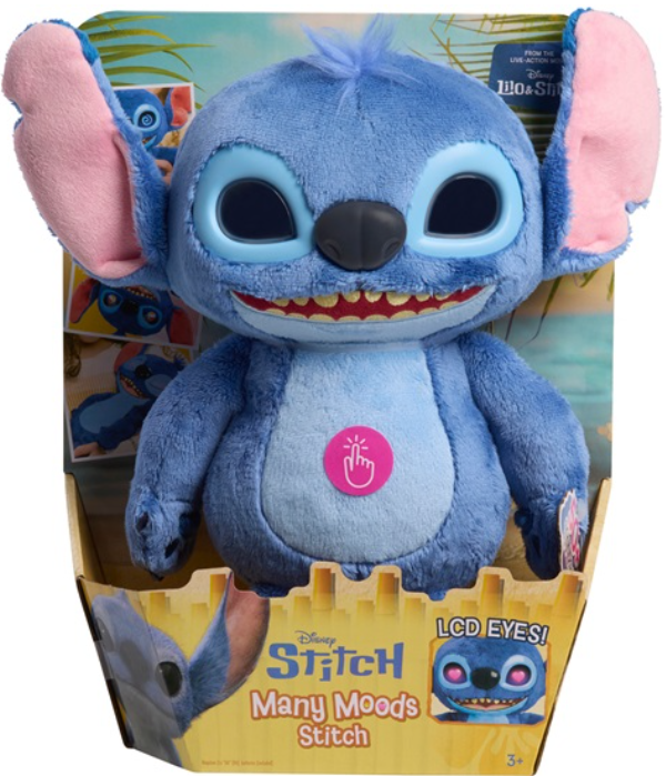 STITCH ΛΟΥΤΡΙΝΟ 36εκ.ΜΕ ΔΙΑΔΡΑΣΤΙΚΑ ΜΑΤΙΑ (ΚΙΝΑ)