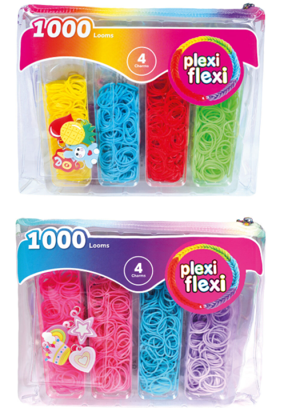 PLEXI FLEXI ΤΣΑΝΤΑΚΙ 1000 ΛΑΣΤΙΧΑΚΙΑ & 4 ΑΞΕΣΟΥΑΡ (KINA)