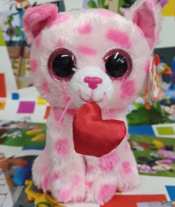 ΧΝΟΥΔΩΤΟ ΣΚΥΛΟΣ ΜΕ ΚΑΡΔΙΑ 15εκ.(ΚΙΝΑ)