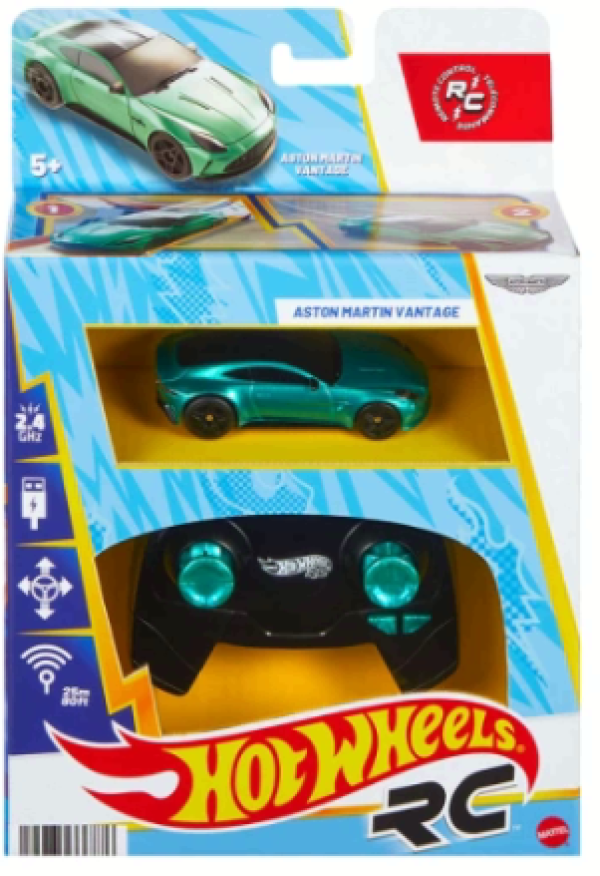 HOT WHEELS RC 1:64 ASTON MARTIN VINTAGE
