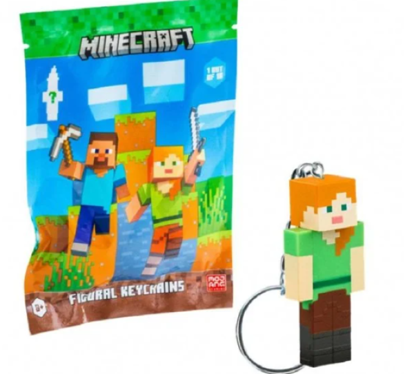 MINECRAFT 1ΦΙΓΟΥΡΑ ΜΠΡΕΛΟΚ-ΕΚΠΛΗΞΗ ΣΕ ΣΑΚΟΥΛΑΚΙ-ΣΤΑΝΤ 24τεμ.(KINA)