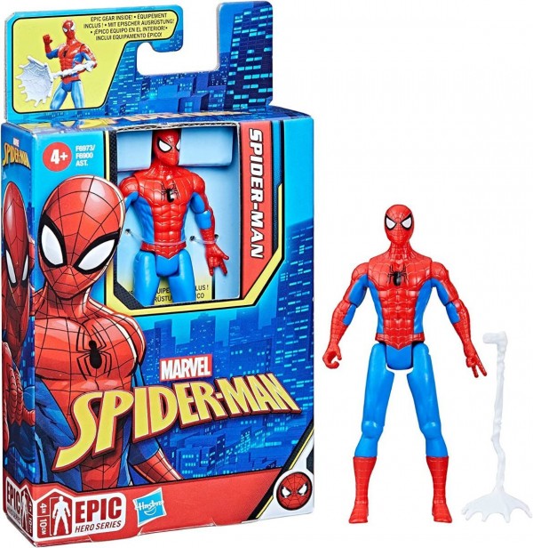SPIDER-MAN 4IN CLASSIC RED BLUE SPIDERMAN 