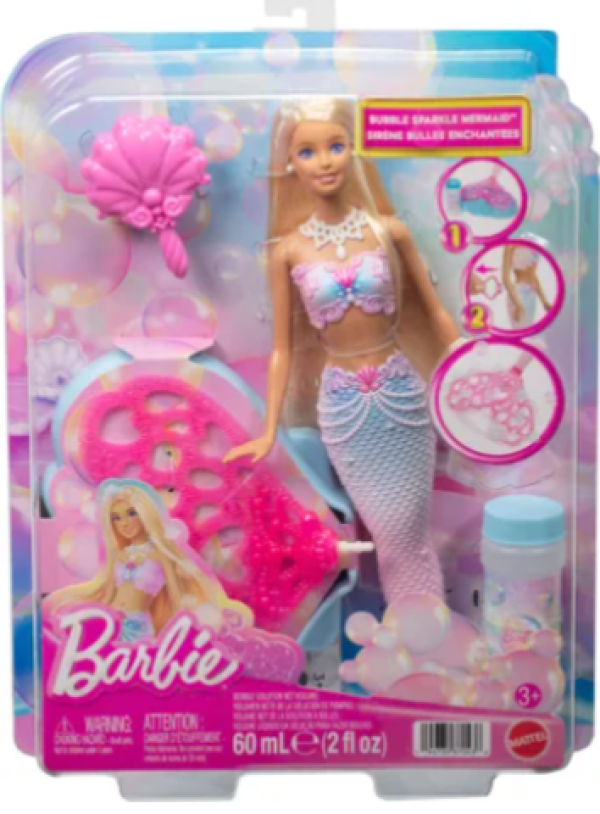 BARBIE ΓΟΡΓΟΝΑ ΜΕ ΦΟΥΣΚΕΣ (+ ΚΕΡΟΚΟΥΤΟ)