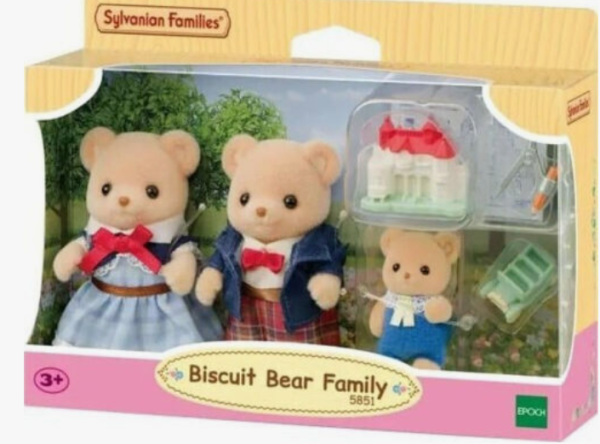 SYLVANIAN ΟΙΚΟΓΕΝΕΙΑ ΜΠΙΣΚΟΤΕΝΙΩΝ ΑΡΚΟΥΔΩΝ