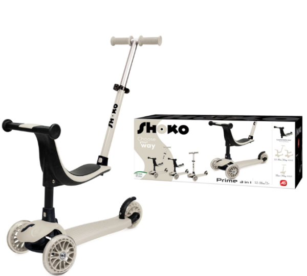 SHOKO SCOOTER PREMIUM 3 IN 1 ASH CLOUD (KINA)