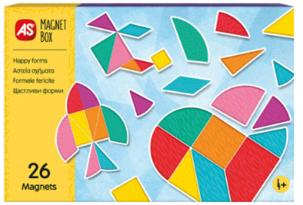 HAPPIHOBBI MAGNET ΑΣΤΕΙΑ ΣΧΗΜΑΤΑ (ΚΙΝΑ)