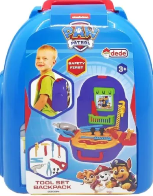 ΣΕΤ ΕΡΓΑΛΕΙΑ BACKPACK PAW PATROL (ΤΟΥΡΚΙΑ)